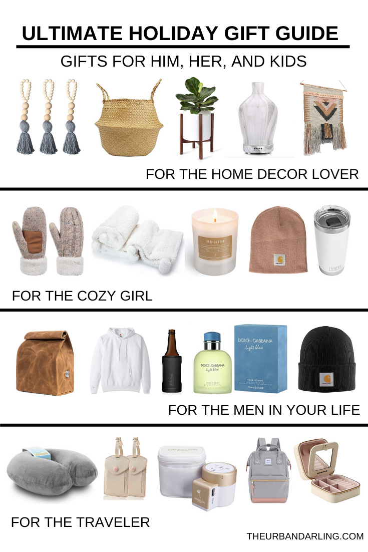 Ultimate Holiday Gift Guide For Her, Him, & Kids