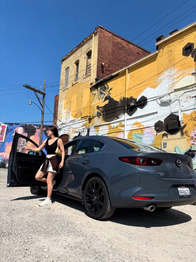The @mazdausa Mazda 3 was the perfect companion for our family’s adventure through Detroit! It delivered a smooth, comfortable ride and impressed us with its advanced safety features—like blind spot monitoring, and more— making every drive feel secure and enjoyable. #mazdapartner #mazda3 

#detroit #familyvacations #familytravel #familystyle #travelstyle #lifewelllived #lovelymoments #littlemoments #beautifulmatters #showmeyourstyled #lovelylittlesquares #romanticizeyourlife #familyblogger #newcars #carreview 

Mazda, Mazda3, Detroit, car review, family style, Phoenix blogger, family blogger, travel blogger, The Urban Darling, Michigan travel.